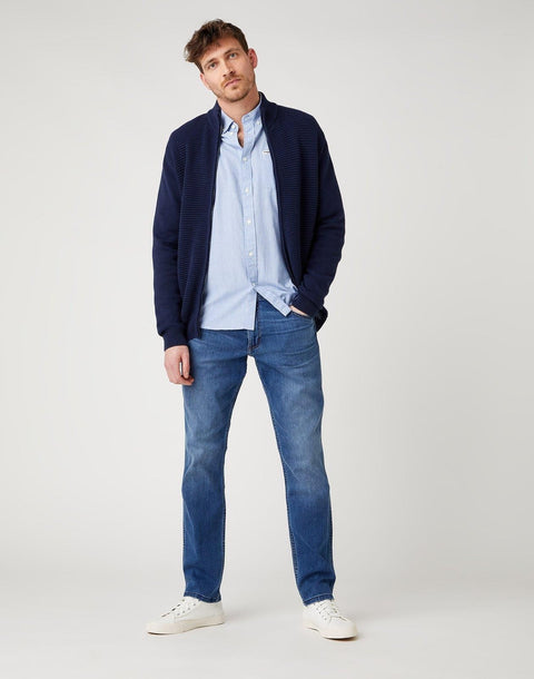 Wrangler Men's Bright Stroke Greensboro Regular Straight Jeans | Wrangler In Lebanon