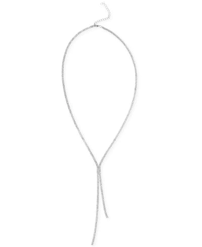 I.N.C. International Concepts Women's Silver-tone Rhinestone Long Lariat Necklace | I.N.C In Lebanon