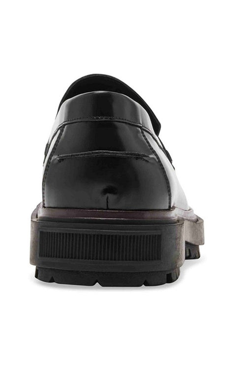 Steve Madden Men's Black Leather Chainlee Casual Shoes|Steve Madden In Lebanon