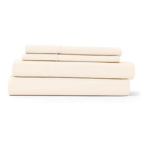I Enjoy Home Ivory 4-PC Premium Ultra Soft King Bed Sheet Set | I Enjoy Home In Lebanon
