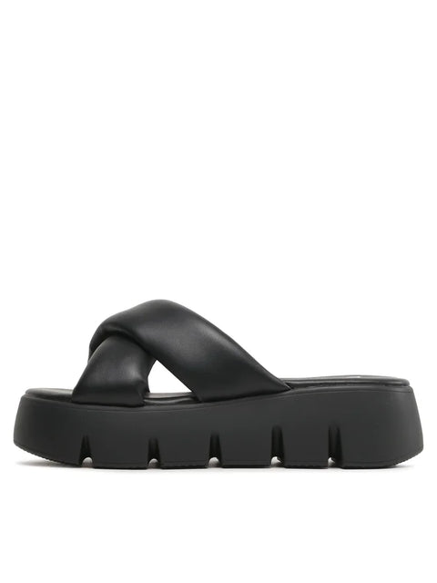Steve Madden Women's Black Broadcast Slippers | Steve Madden In Lebanon