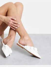 Asos Design Women's  White Slipper ANS964