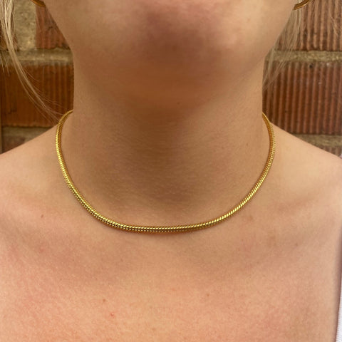 I.N.C International Concepts Women's Gold Snake Chain Collar Necklace | I.N.C International Concpets In Lebanon