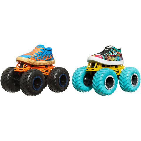 Mattel Hot Wheeles Sneakerhead Monster Trucks Demolition Double Toy | Mattel In Lebanon