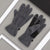 Sinsay Men's Grey & Black Grip Patches Fleece Gloves