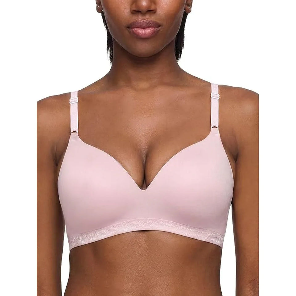 Warner's Women's Light Pink Knit Bra
