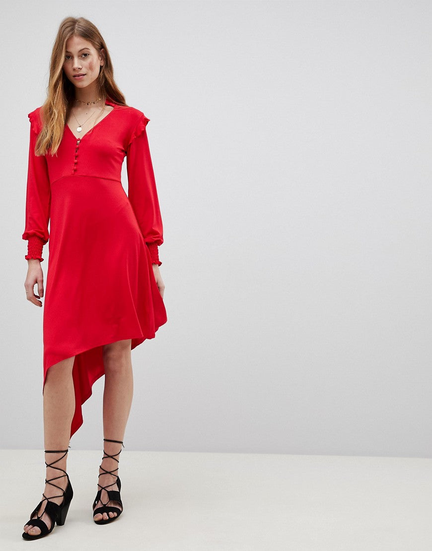 ASOS Women's Red Dress AMF1185