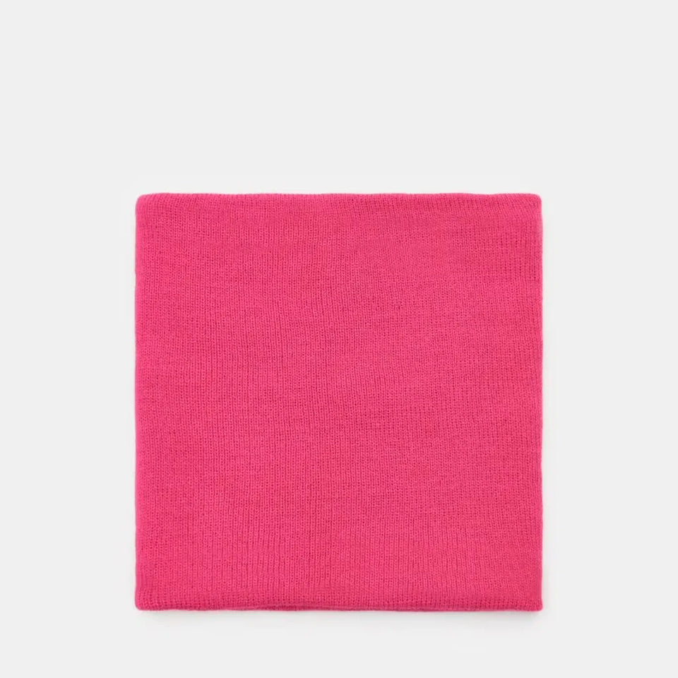 Sinsay Girl's Hot Pink Fleece-Lined Scarf