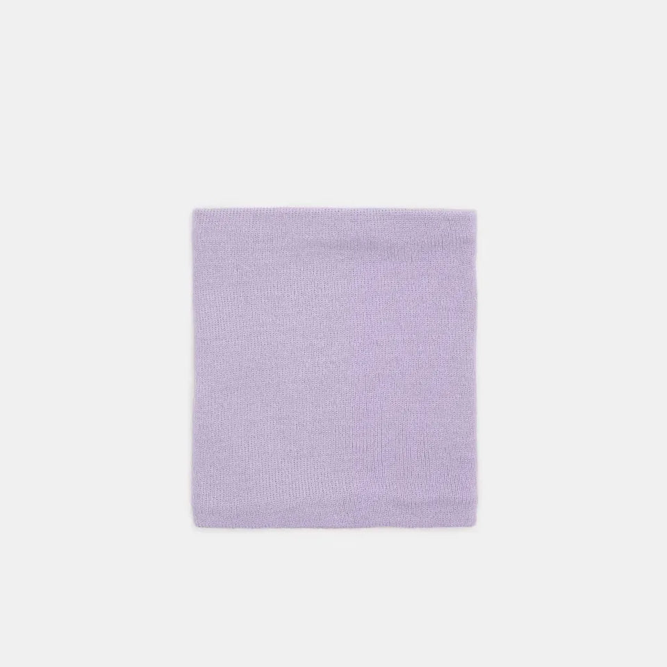 Sinsay Girls Light Purple Fleece-Lined Scarf