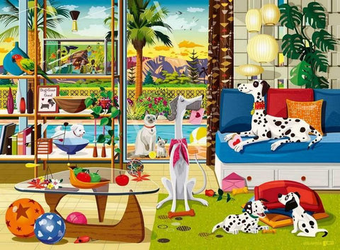 Ravensburger Pets of Palm Springs 500 Piece Jigsaw Puzzle | Ravensburger In Lebanon
