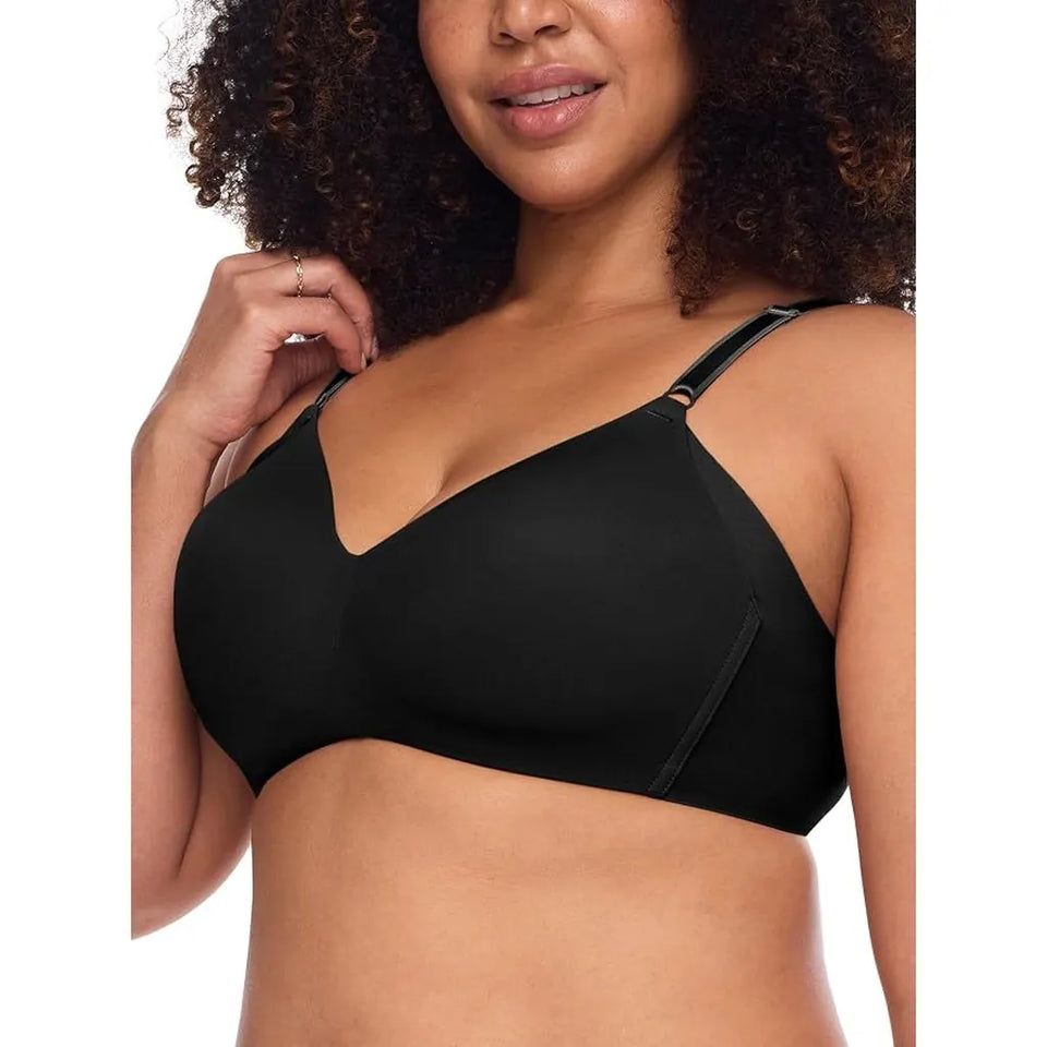 Warner's Women's Black Cloud 9 Wire-Free Lift Bra