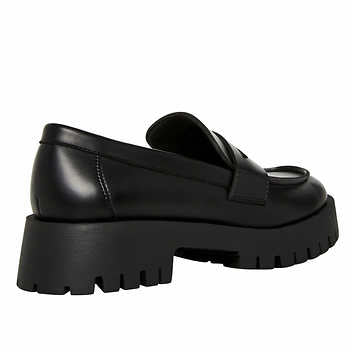 Steve Madden Women's Course Lug Loafer Shoes -Black - Abs124(shoes 28) shr (shoes69)