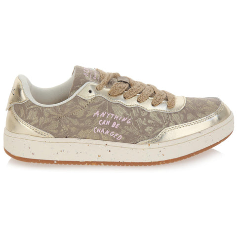 ACBC Women's Gold Eco-Friendly Material Sneakers | ACBC In Lebanon
