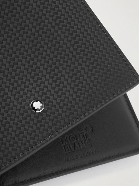 Montblanc Men's Black Extreme 2.0 Textured-Leather Billfold Wallet | Montblanc In Lebanon