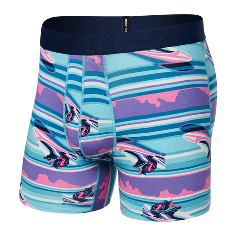 Saxx Men's Multicolor DropTemp Slim Fit Boxer Brief|Saxx In Lebanon