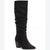 Sun + Stone Women's Black Elviss Slouch Knee High Dress Boots