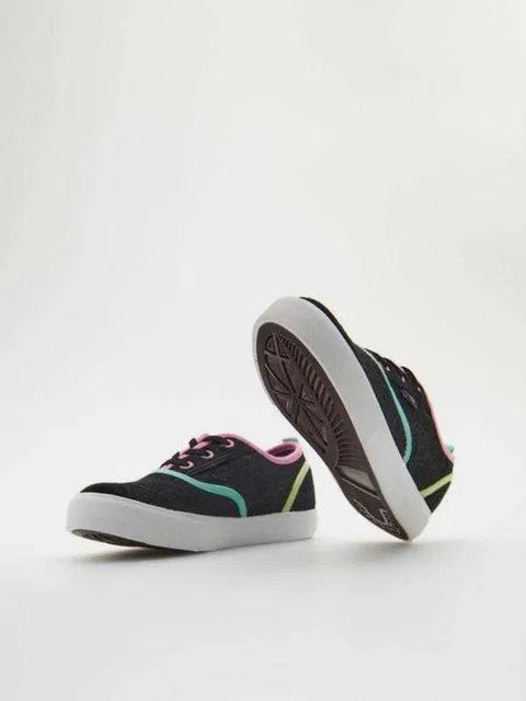 Reserved Women's Black Textile Sneakers | Reserved In Lebanon