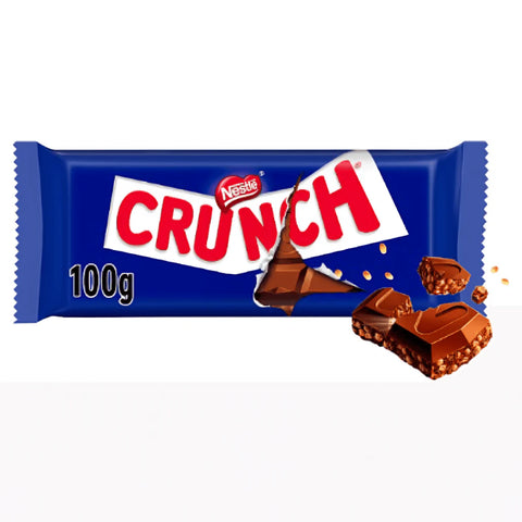 Crunch Milk Chocolate Sharing Bar 100g x 20| Crunch In Lebanon