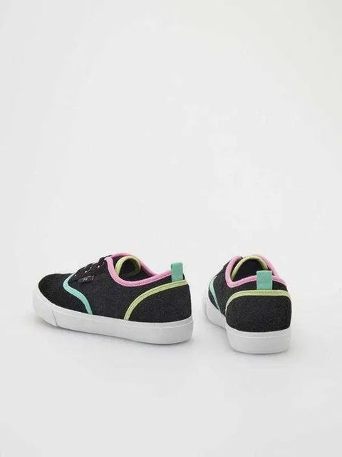 Reserved Women's Black Textile Sneakers | Reserved In Lebanon