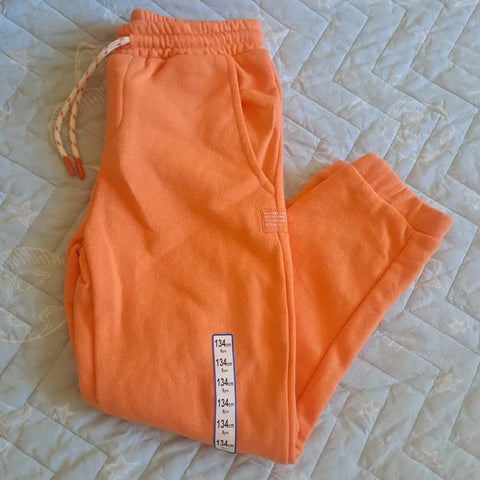 Reserved Boy's Orange Elastic Waistband Sweatpants | Reserved In Lebanon
