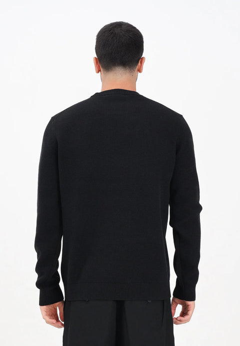 Selected Homme Men's Black Crew Neck Sweater| Selected Homme In Lebanon