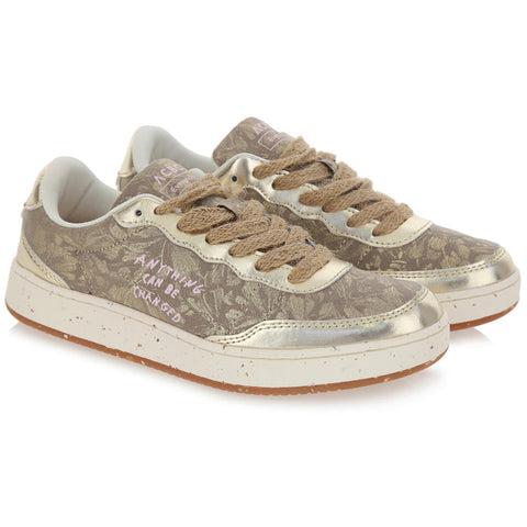 ACBC Women's Gold Eco-Friendly Material Sneakers | ACBC In Lebanon