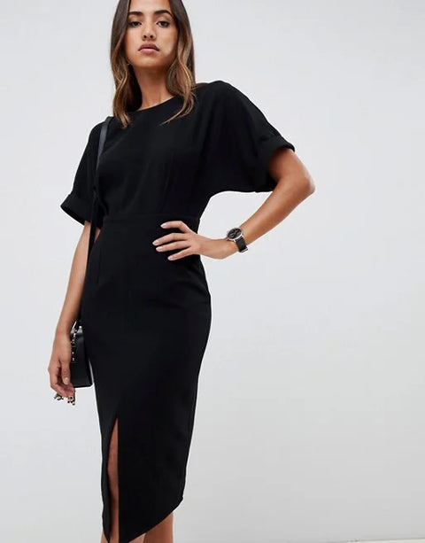 ASOS Design Women's Black Dress AMF1508 shr