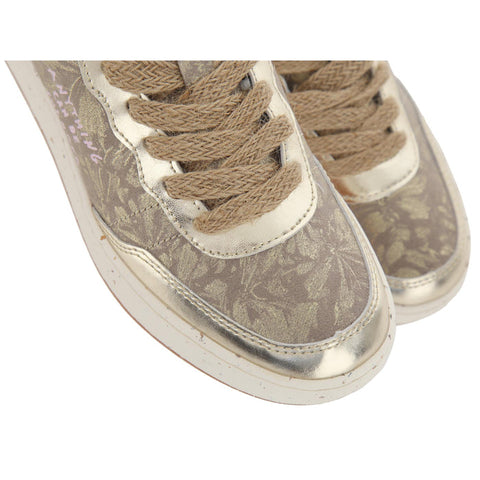 ACBC Women's Gold Eco-Friendly Material Sneakers | ACBC In Lebanon