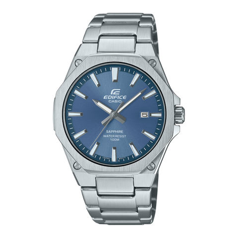 Casio Men's Silver Tone EFR-S108 Stainless Steel Quartz Watch |Casio In Lebanon