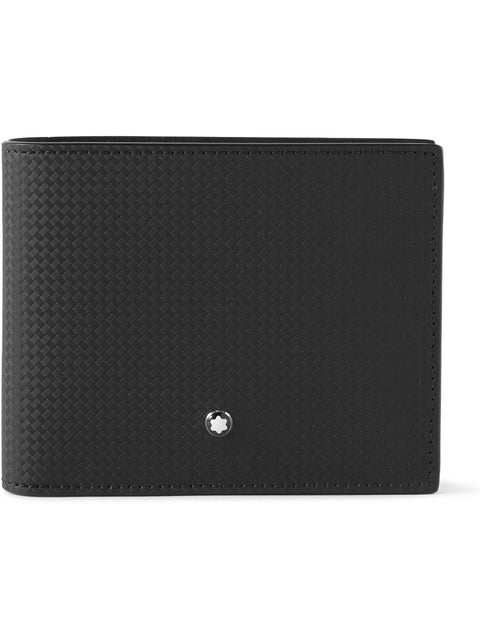 Montblanc Men's Black Extreme 2.0 Textured-Leather Billfold Wallet | Montblanc In Lebanon