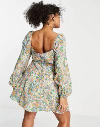 Asos Design Women's Multicolor Dress ANF966