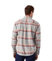 Tommy Bahama Men's Light Grey Men's Shirt ABF608(ft5,lr95)