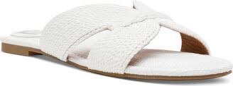 Dolce Vita Women's White Geeya Flat Slide slipper |  Dolce Vita In Lebanon