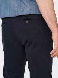 Only & Sons Men's Black Chino Pant | Only & Sons In Lebanon