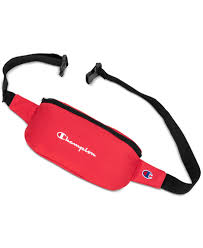 Champion Mens Red Graphic Waistpack Ox Heather ABW967 shr