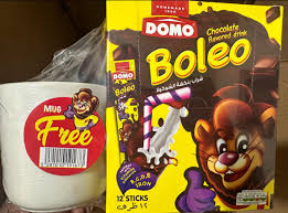 Domo Boleo Chocolate Flavoured Drink 200g *2 + Mug Free