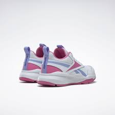 Reebok Girl's White & Pink Sneakers ARS50 shoes64 shr