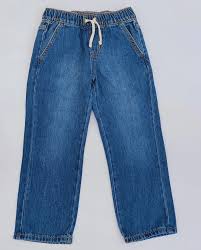 Cat & Jack Girl's Blue Wide Leg Pull-On Denim Pants | Cat & Jack In Lebanon