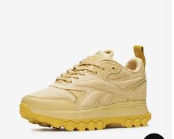 Reebok Cardib Girl's Light Yellow Sneakers ARS49 shoes67,68