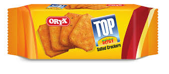 Orxy Top Spicy Salted Crackers 90g | Oryx In Lebanon
