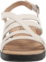 Comfort Wave Women's White  Lobo Wedge Sandal  |  Comfort Wave in Lebanon