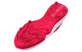 Under Armour Men's White & Red Glyde 2 MT Football Sneaker | Under Armour In Lebanon