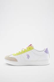 U.S. Polo Assn. Women's White & Beige Marlyn Loafers