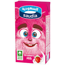 Saudia Strawberry Milk 125ml | Saudia In Lebanon