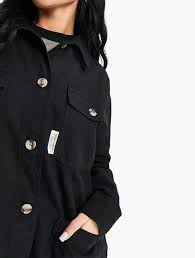 TopShop Women's Black Tall Oversized Jacket ANF47