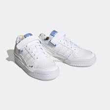 Adidas Women's White Forum Low J Sneaker | Adidas In Lebanon