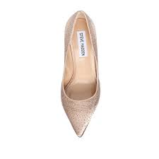 Steve Madden Women's Nude Satin Rhinestone Heels | Steve Madden In Lebanon