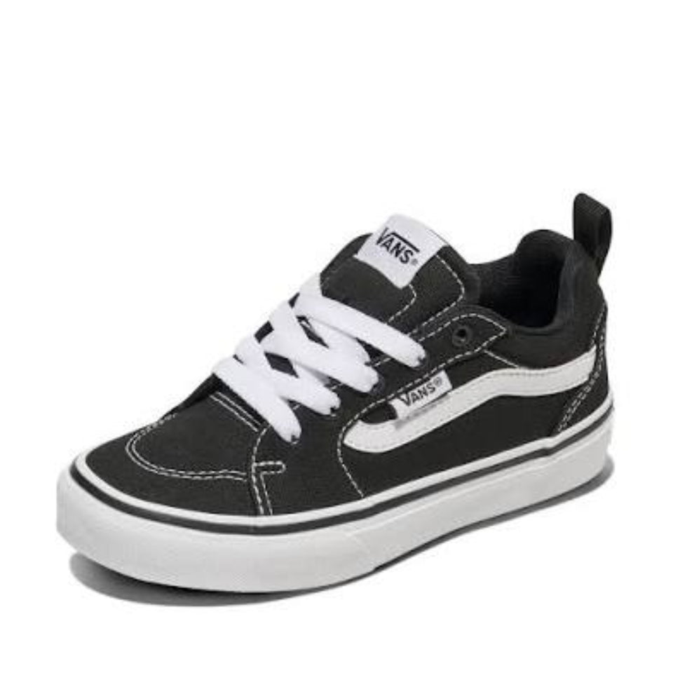 Vans Unisex Black & White Filmore Trainers Sneakers