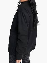 TopShop Women's Black Tall Oversized Jacket ANF47