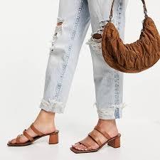 Asos Design Women's Brown Slipper ANS846